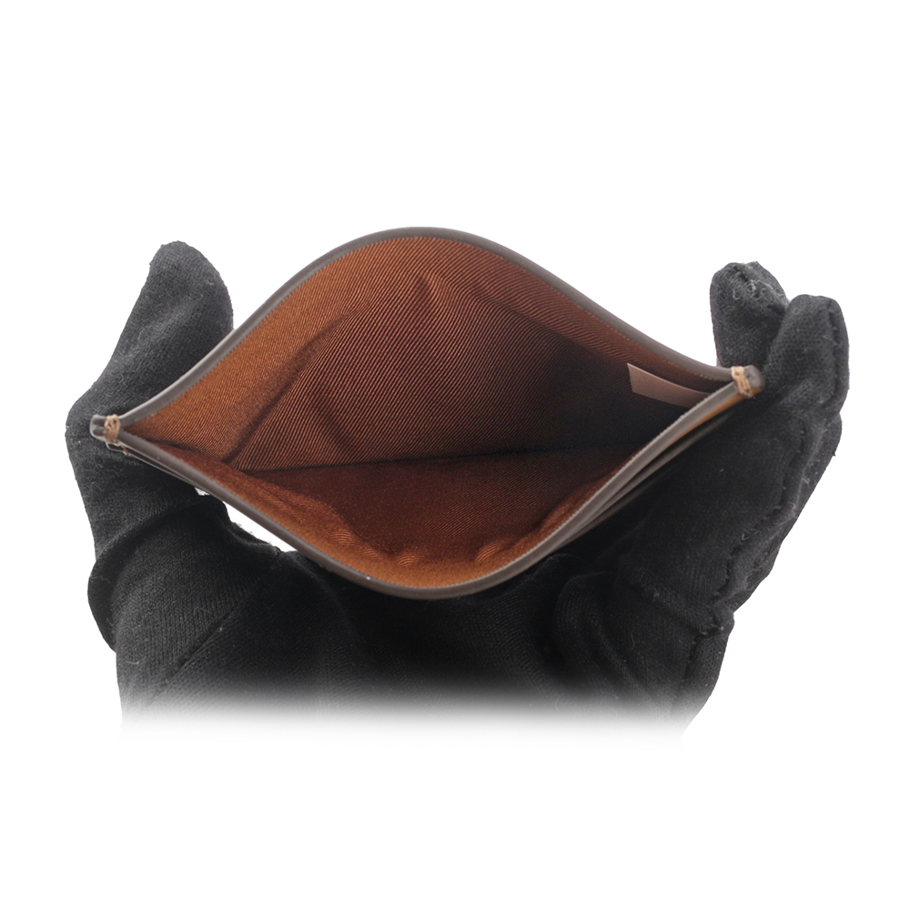 【TORY BURCH】Eleanor 大標誌小牛皮4卡卡片/名片夾(駝色) 86346 909