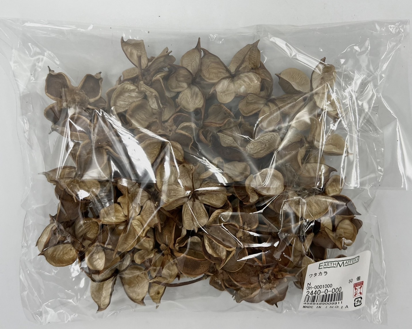 日本乾燥棉花殼  24400-000