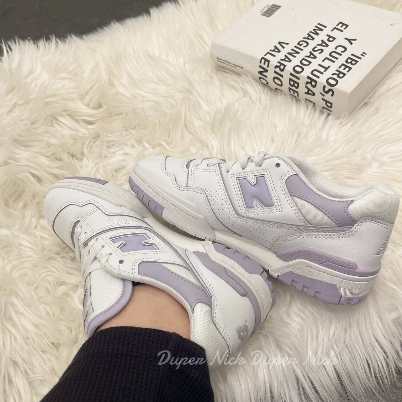 New Balance 550 復古休閒鞋 芋頭牛奶