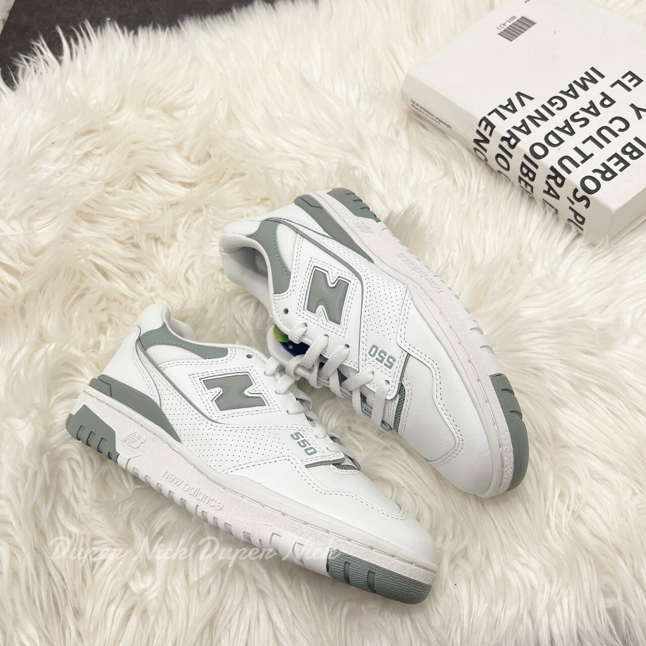 New Balance 550 復古休閒鞋 抹茶拿鐵