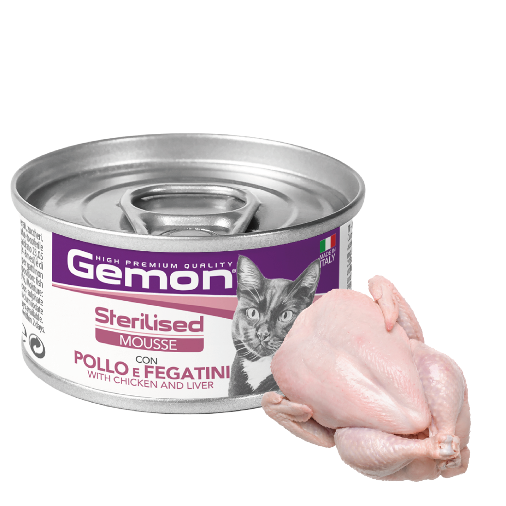 Gemon | 雞肉雞肝MOUSSE 85g  (GEM-1039)