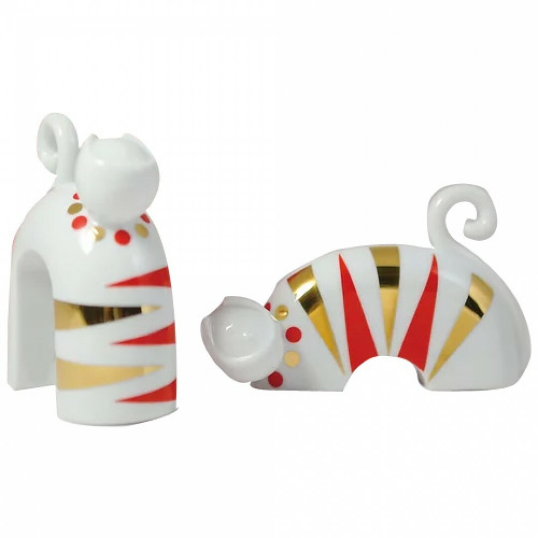 可愛貓椒鹽罐-相偎-貴婦