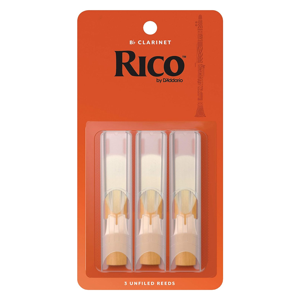 美國 RICO RI-C 豎笛竹片 3片裝 Bb調 Clarinet Reeds 3-Pack