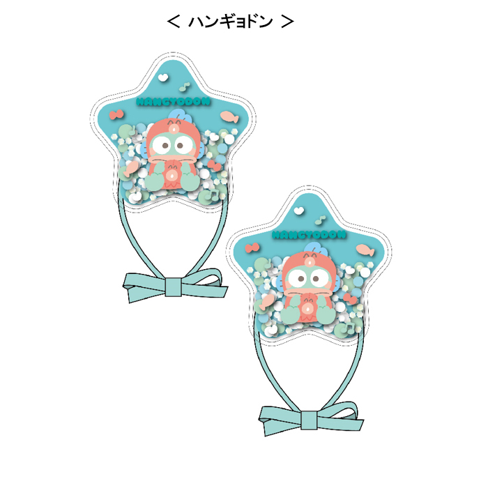 魚怪 星星橡筋髮圈 2件裝