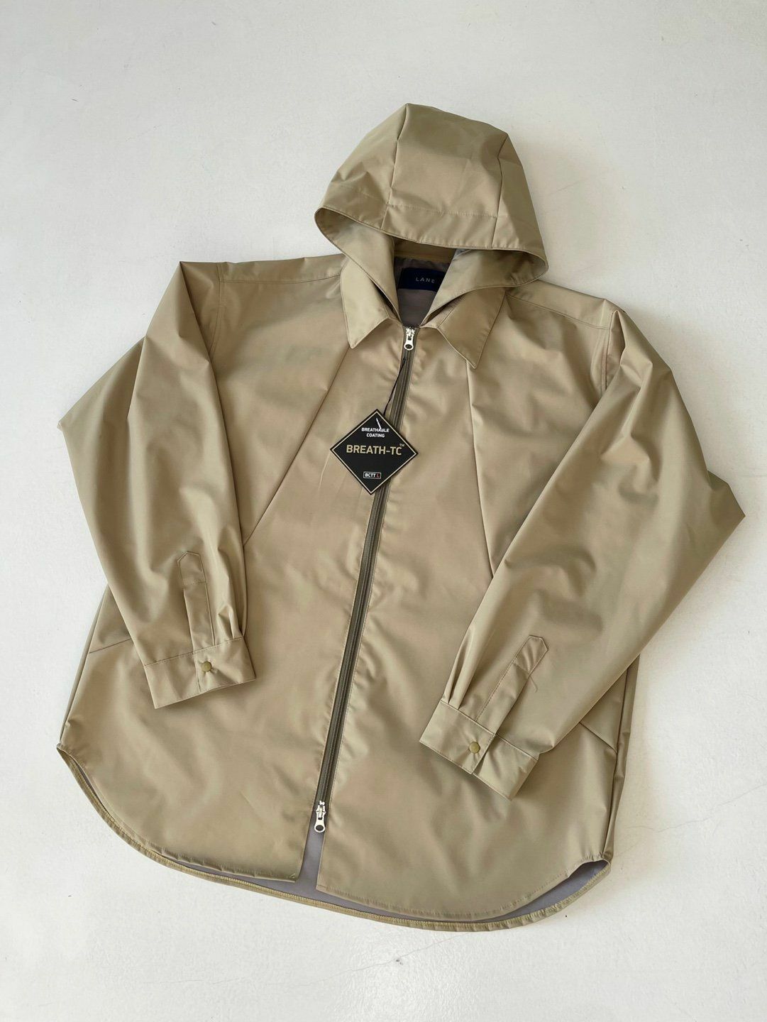 淨色連帽拉鍊外套 LANE-027JK