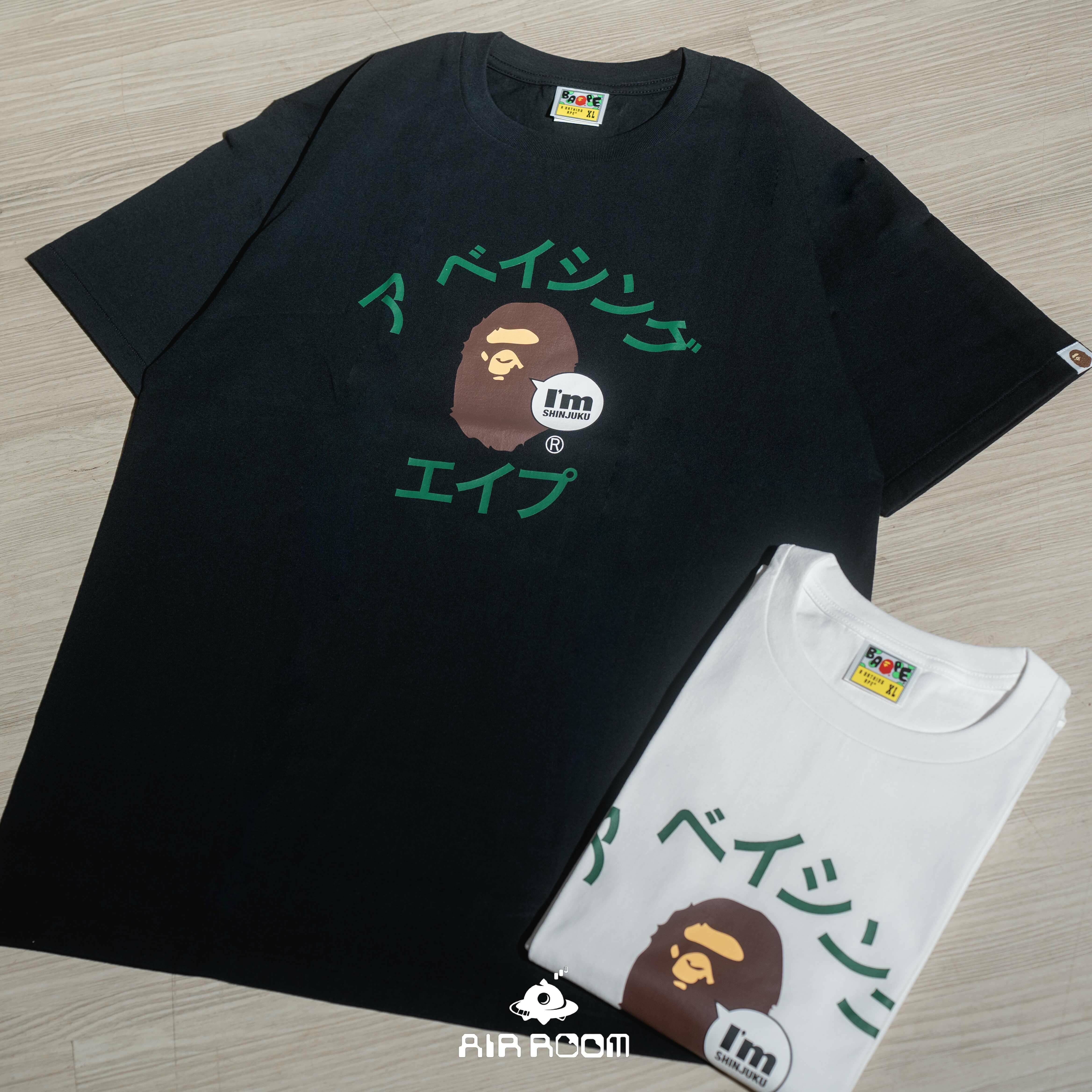 BAPE STORE APE ISETAN KATAKANA COLLEGE TEE 日文字 伊勢丹限定 短T 現貨