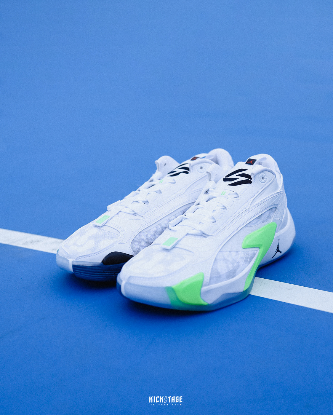 [特價售出無退換]男鞋 NIKE JORDAN LUKA 2 PF 白螢綠 輕量 緩震 籃球鞋【DX9012-103】