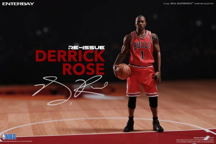 Enterbay : 1/6 NBA Derrick Rose 德里克‧羅斯 限量復刻版