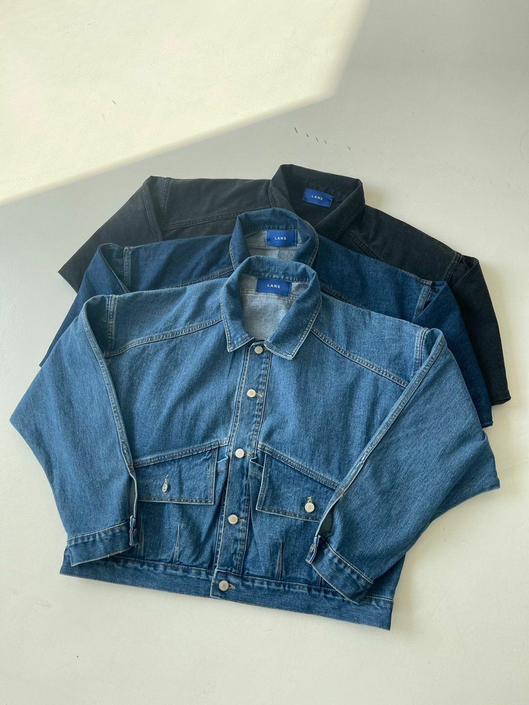 洗水牛仔褸 LANE-032JK