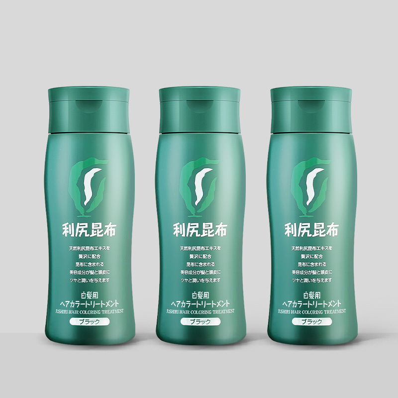【利尻昆布 | 爆省3入組】白髮用修復染髮劑