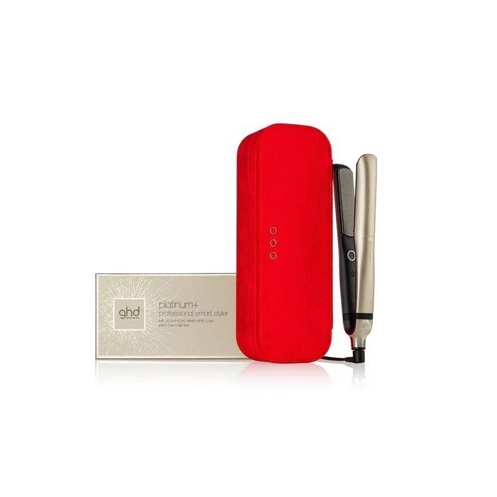 尊貴奢華聖誕限量禮品套裝 香檳金色GHD platinum+️專業智能造型夾