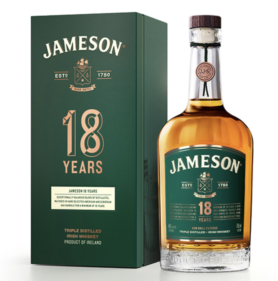 Jameson 18 Year Old Limited Reserve Blended Irish Whiskey