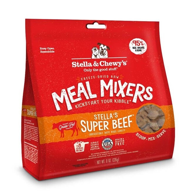 Stella's & Chewy's Meal Mixers Stella's Super Beef．3.5oz/8oz/18oz/35oz