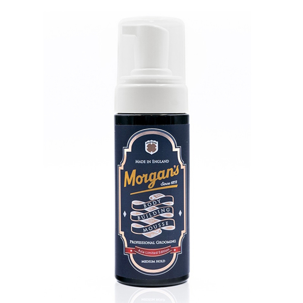 英國 Morgan's - 快速造型 豐盈慕斯（水潤光澤濕髮感 / 亞洲限定版）