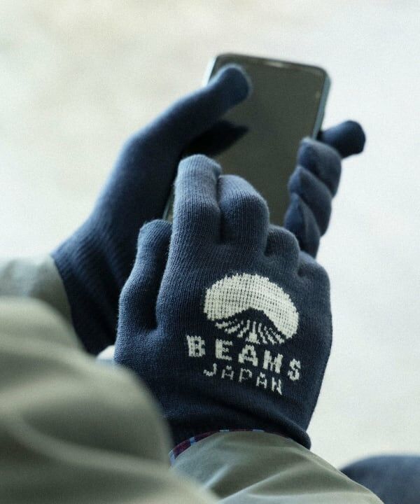 Beams Japan 日本製針織保暖手套