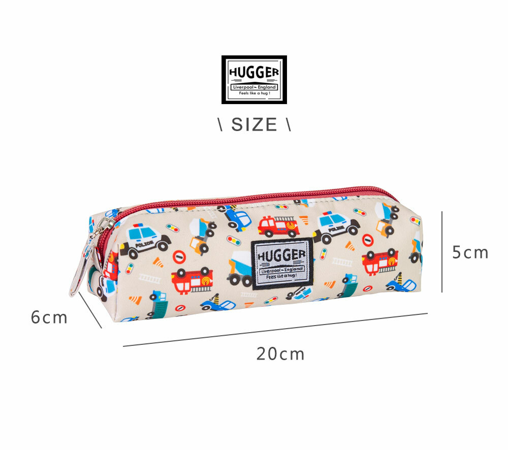 兒童鉛筆盒-筆袋小汽車款規格介紹長20公分x5公分x6公分