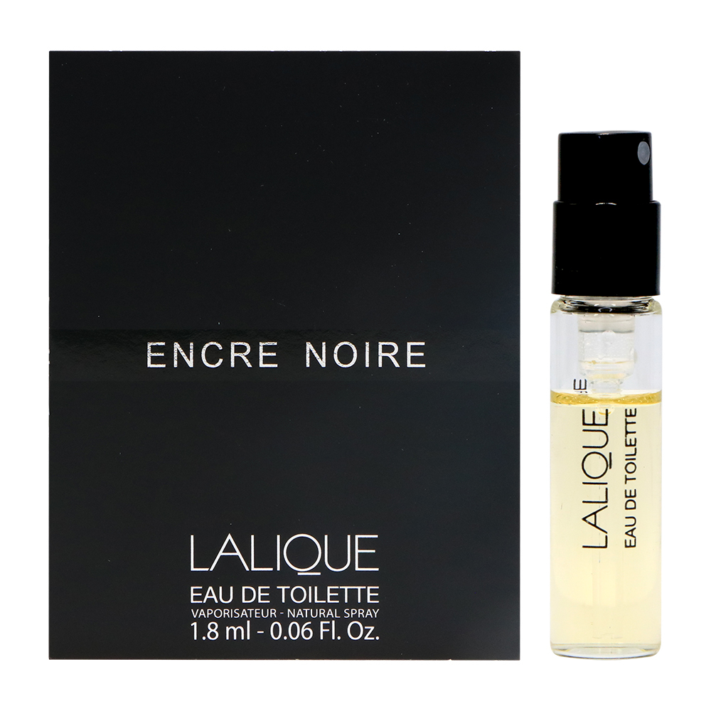 LALIQUE 萊儷 Encre Noire 黑澤男性淡香水1.8ml 針管
