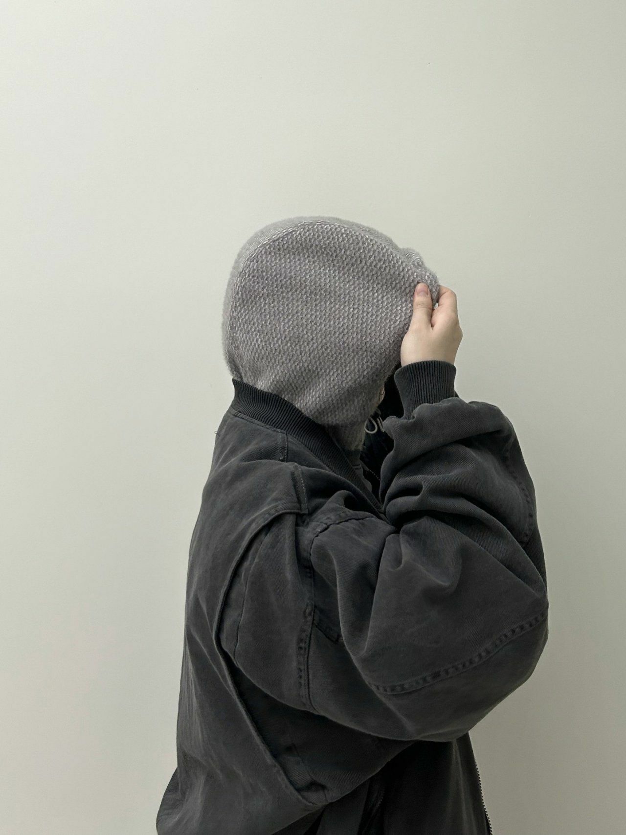 拉鍊針織帽 Hestory-029H