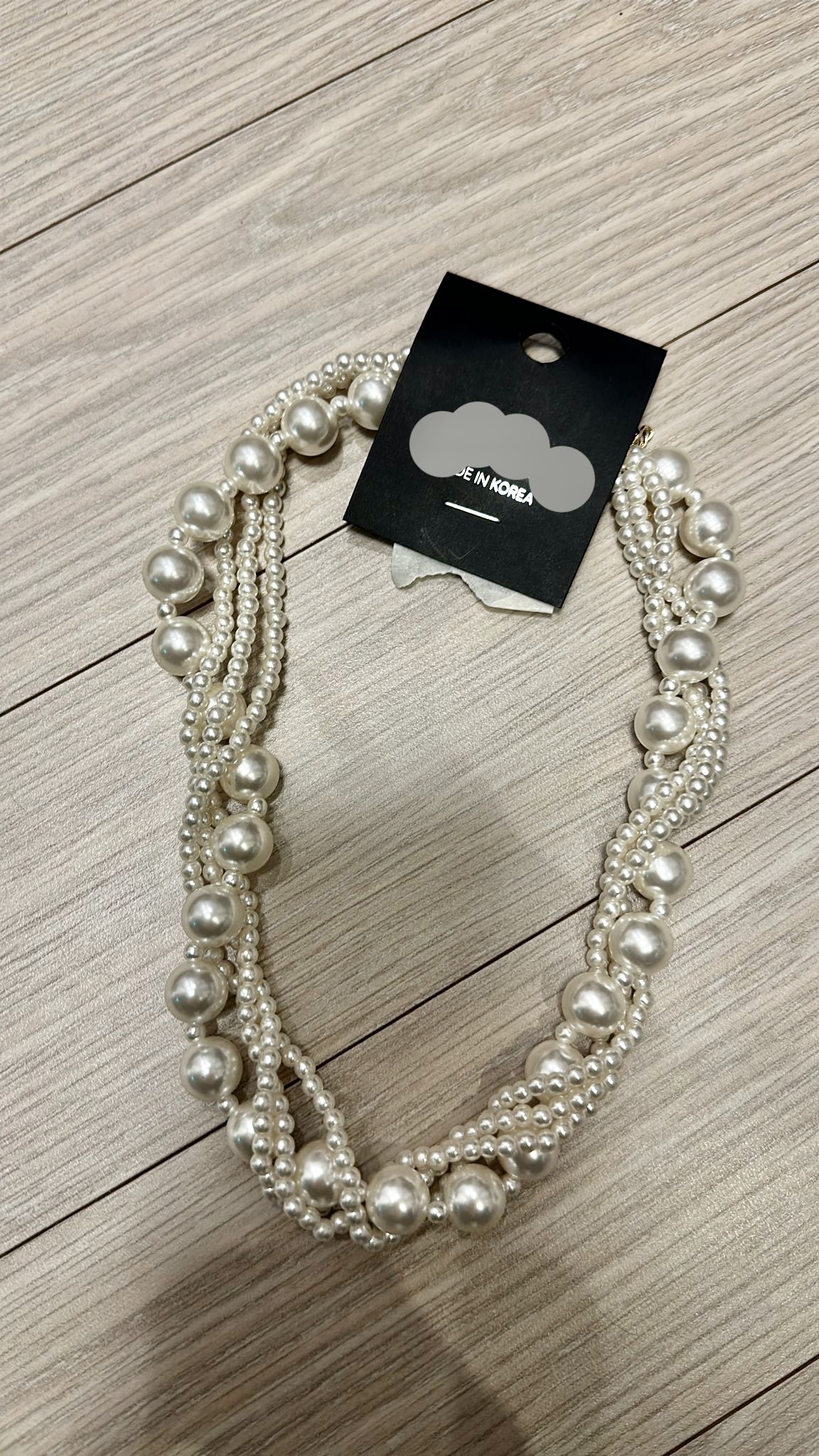 AC08 大小珍珠頸鏈