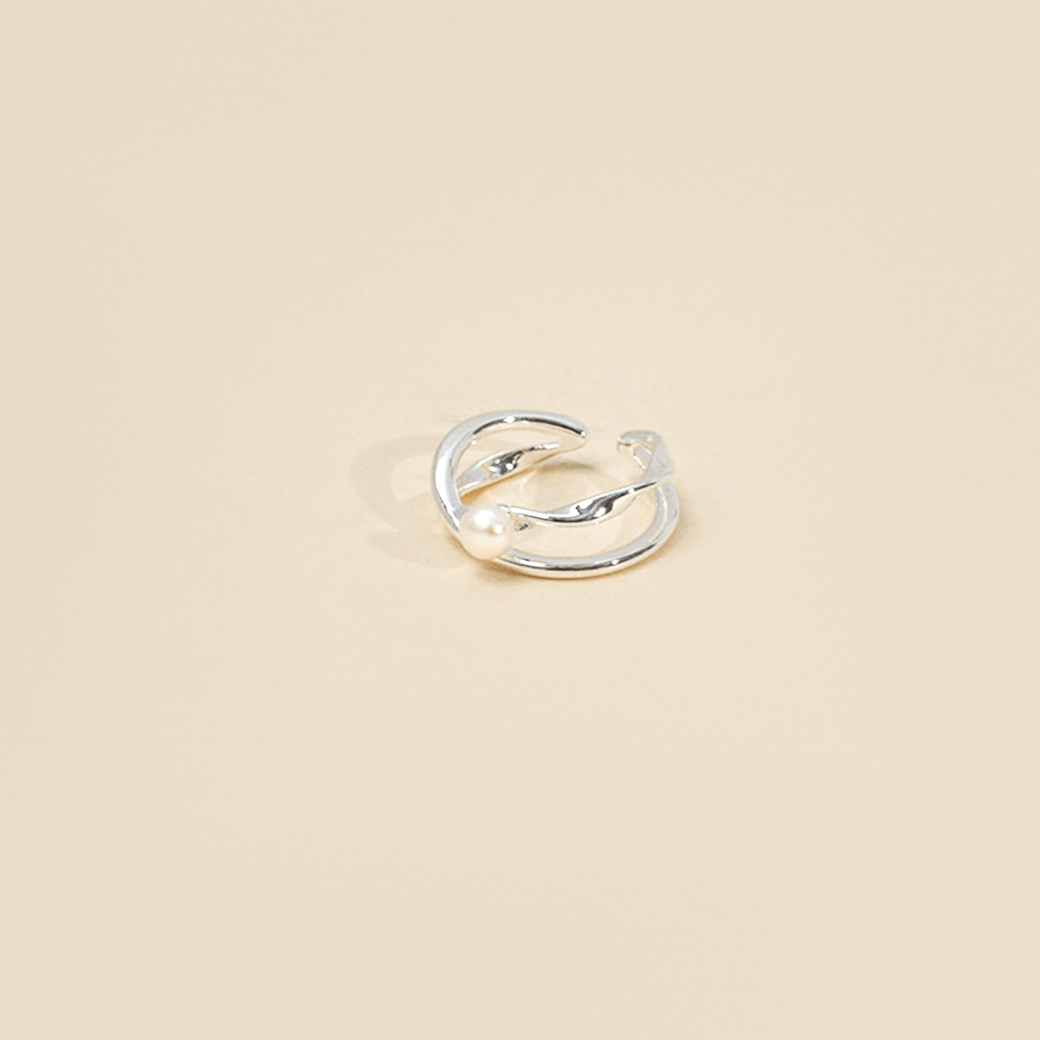 R273| 純銀淡水珍珠戒指