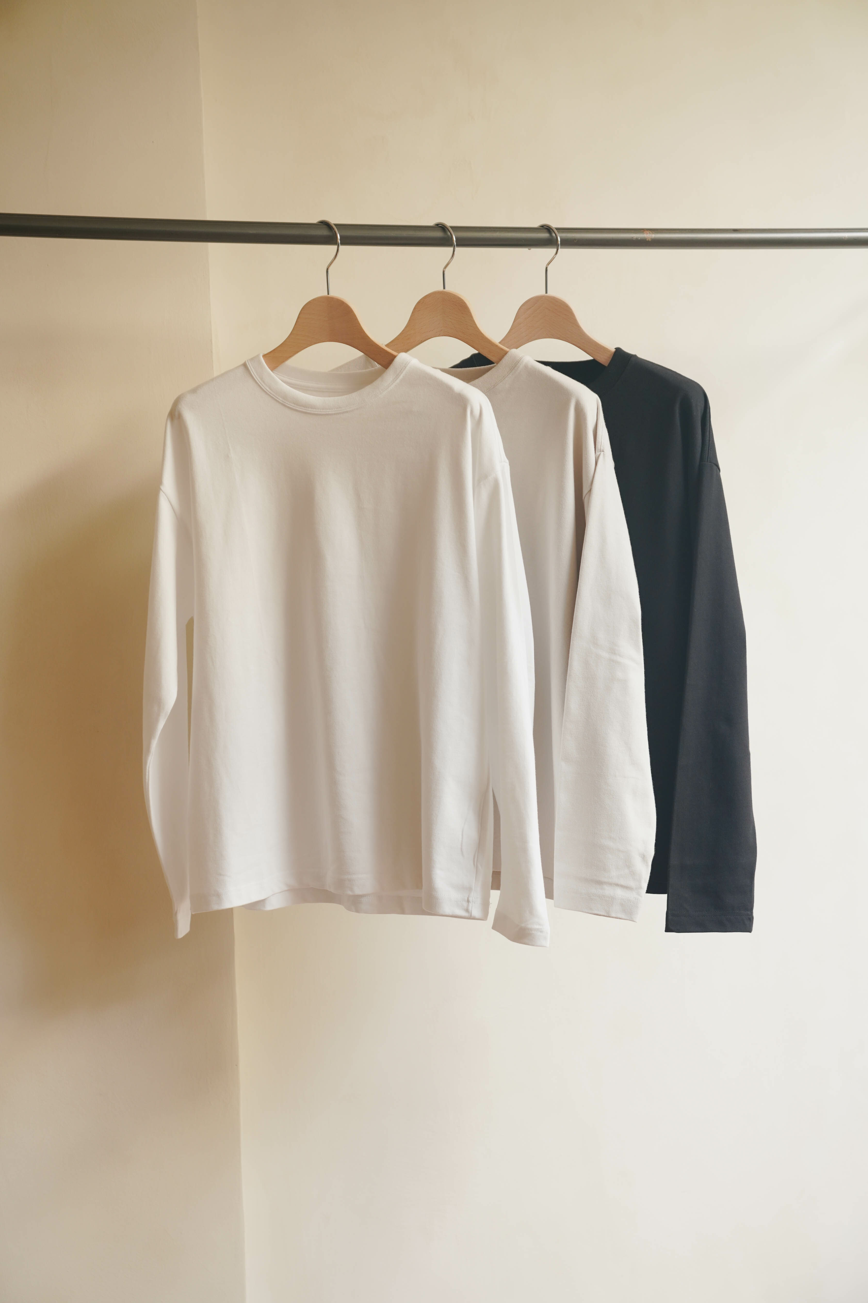 UNIVERSAL OVERALL 寬鬆長袖上衣 - 2P (3色)