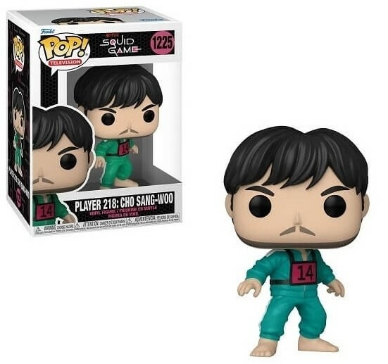 【減價】 Funko Pop TV 魷魚遊戲 (電視劇) 參賽者218號-曹尚佑