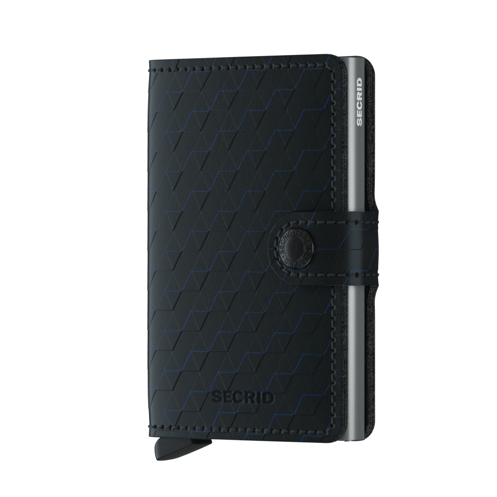 SECRID | Mini-wallet Optical Black Titanium (MOp-black titanium)