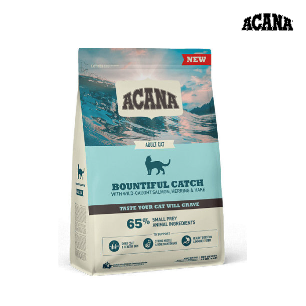 ACANA 愛肯拿｜豐盛漁獲低GI配方貓飼料