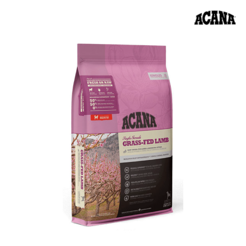 ACANA 愛肯拿｜羊肉+蘋果低敏無穀狗飼料