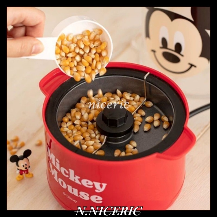 【NICE歐美日韓代購】韓國代購🇰🇷迪士尼 米奇 小熊維尼 小小兵 家用小型爆米花機 全自動爆米花