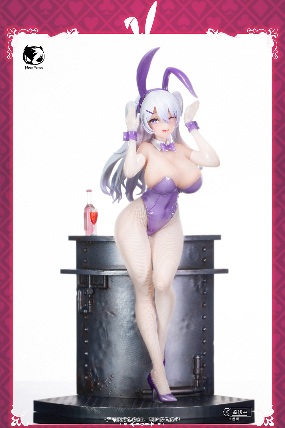 「ACG.GO」「預購」日版 BearPanda 兔女郎 シア illustration by 朝凪 1/6 PVC Figure