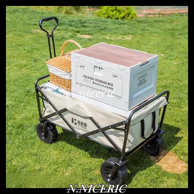 【NICE歐美日韓代購】露營推車⛺️ 戶外可折疊 野營拖車 野餐車 手拉小推車