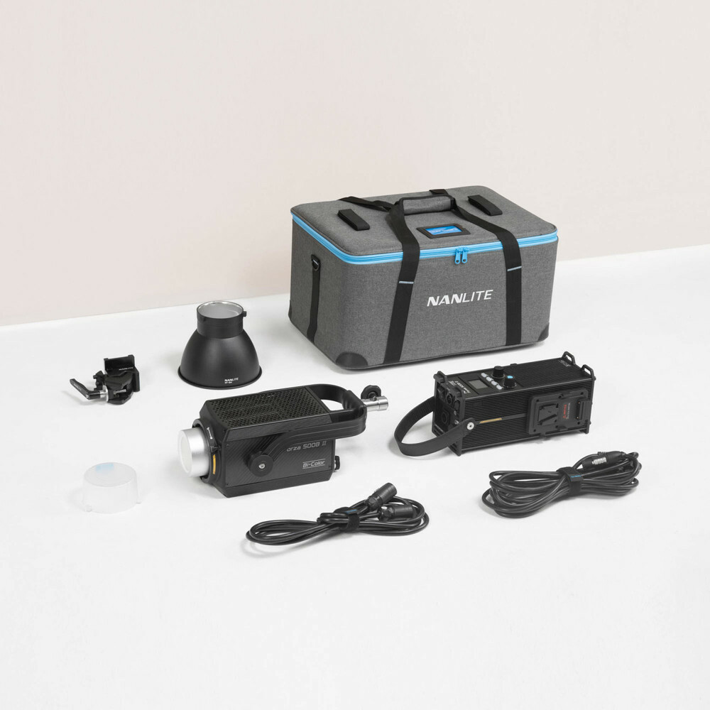 南光 Nanlite Forza 500B II 二代 500W 聚光燈 雙色溫 大功率 高亮度 專業型 攝影 持續燈