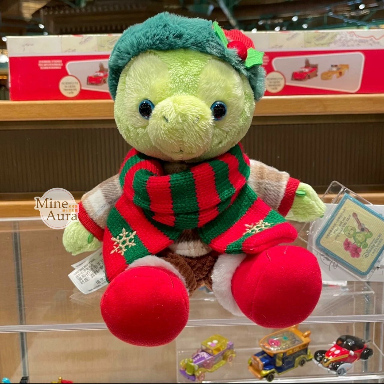 (限時特價) 2023冬日限定 奧樂米拉 海龜 OluMel SS號 娃娃 玩偶 -上海迪士尼樂園