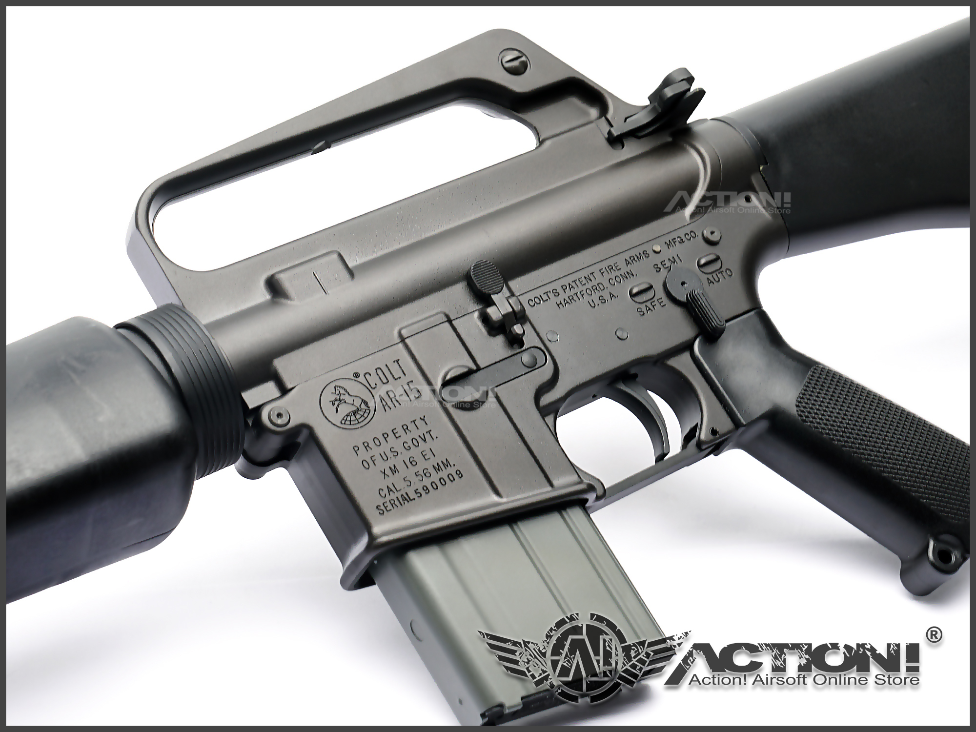 VFC - Colt XM16E1 GBB (VFC M4 V3 GBB System) /M16A1