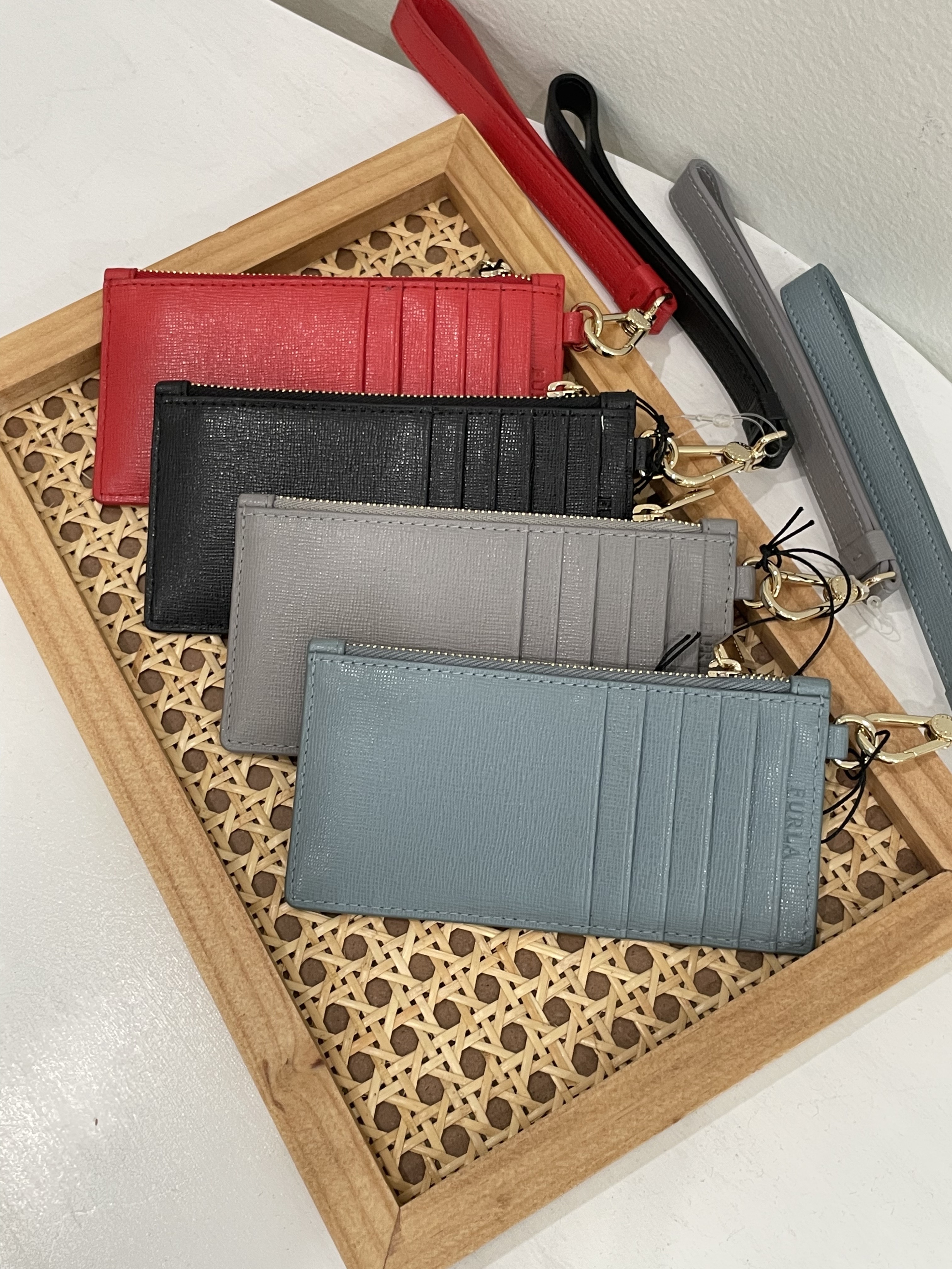 Furla Zip Card Holder with wristlet