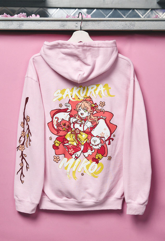 「官方代購」Hololive x Omocat Sakura Miko holoMeet Hoodie🌸