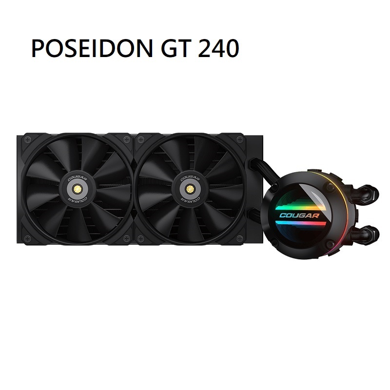 米特3C數位–COUGAR 美洲獅 POSEIDON GT 240 一體式水冷散熱器