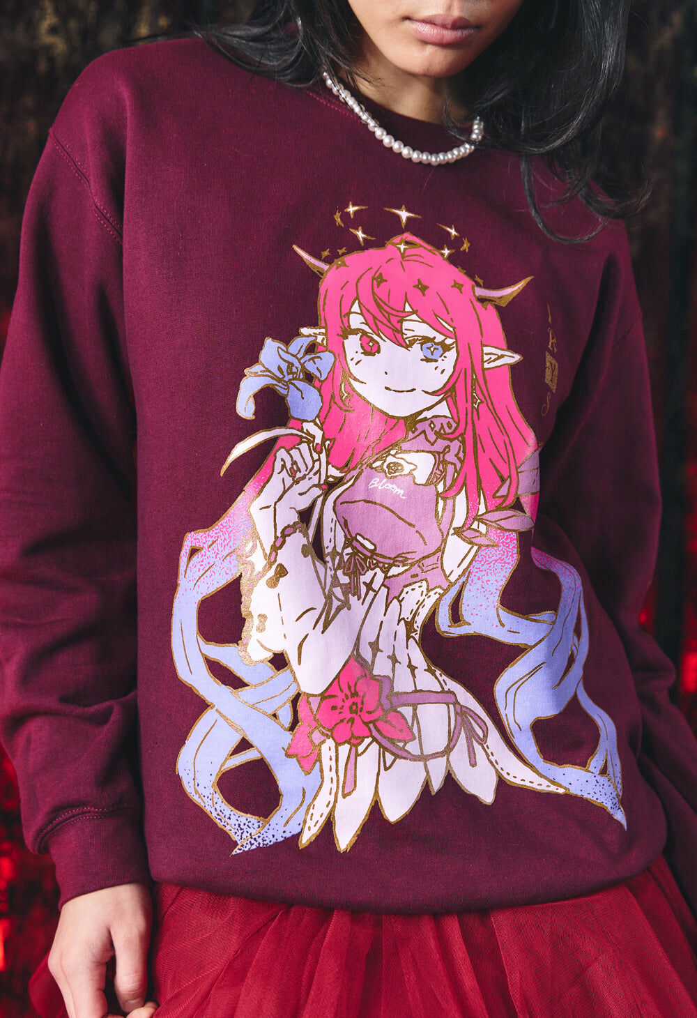 「官方代購」Hololive x Omocat IRyS holoMeet Sweater 💎