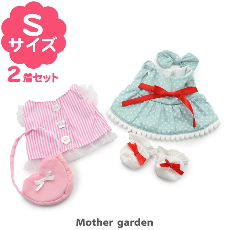 Usamomo萌兔桃桃-娃娃更衣衣服 春季服裝 S