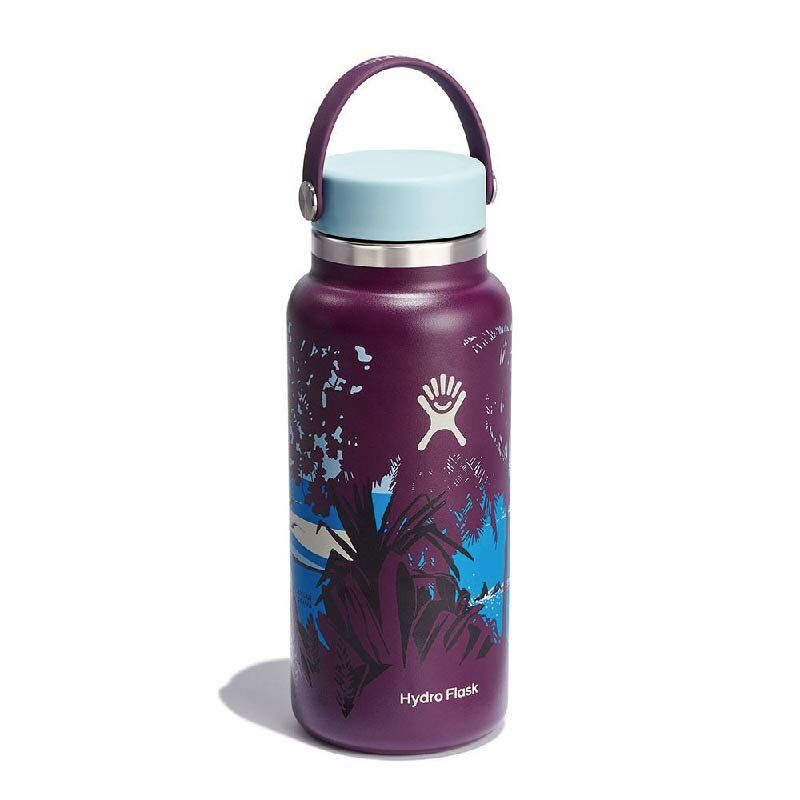 Hydro Flask 美國 32oz/946ml kailah寬口真空保溫鋼瓶 茄子紫 52HF32BTSF23B