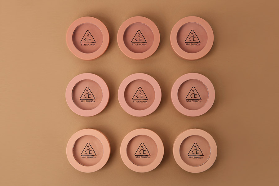 《rose beige/nude peach/mono pink/delectable/city mauve現貨》宋智雅同款！3CE Mood Recipe Face Blush (其他需預訂）