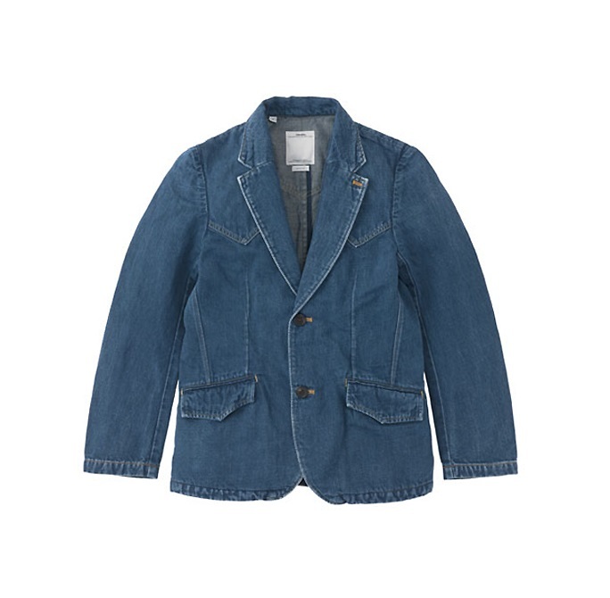 VISVIM SOCIAL SCULPTURE WILD BUNCH BLAZER DAMAGED *SLIM FIT - SIZE 1 PRE ORDER ITEM (預訂中)