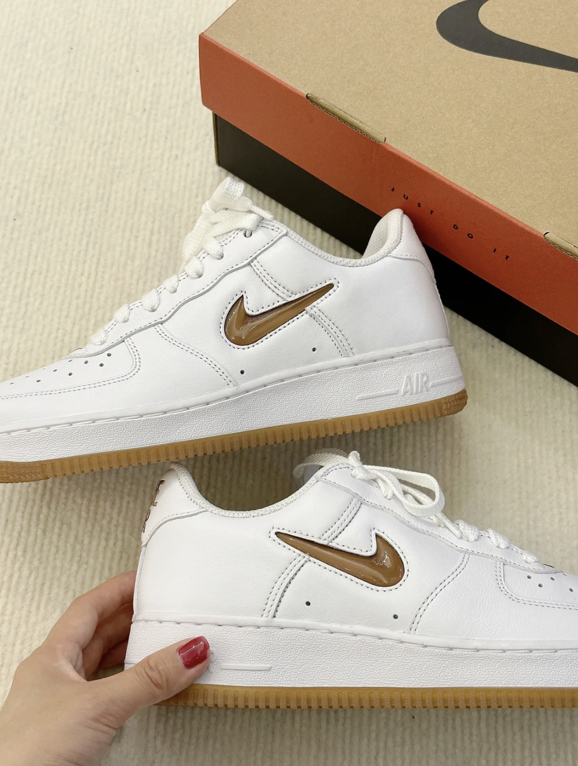 Nike Air Force 1 Color of the Month 果凍棕