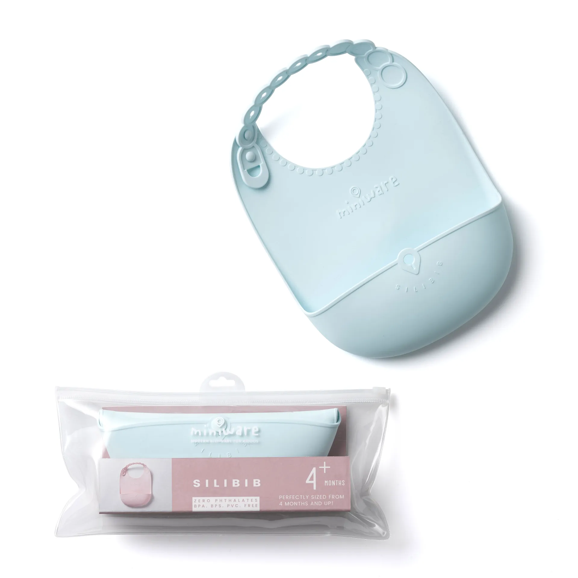 Miniware-矽膠圍兜單入 Silicone Bib