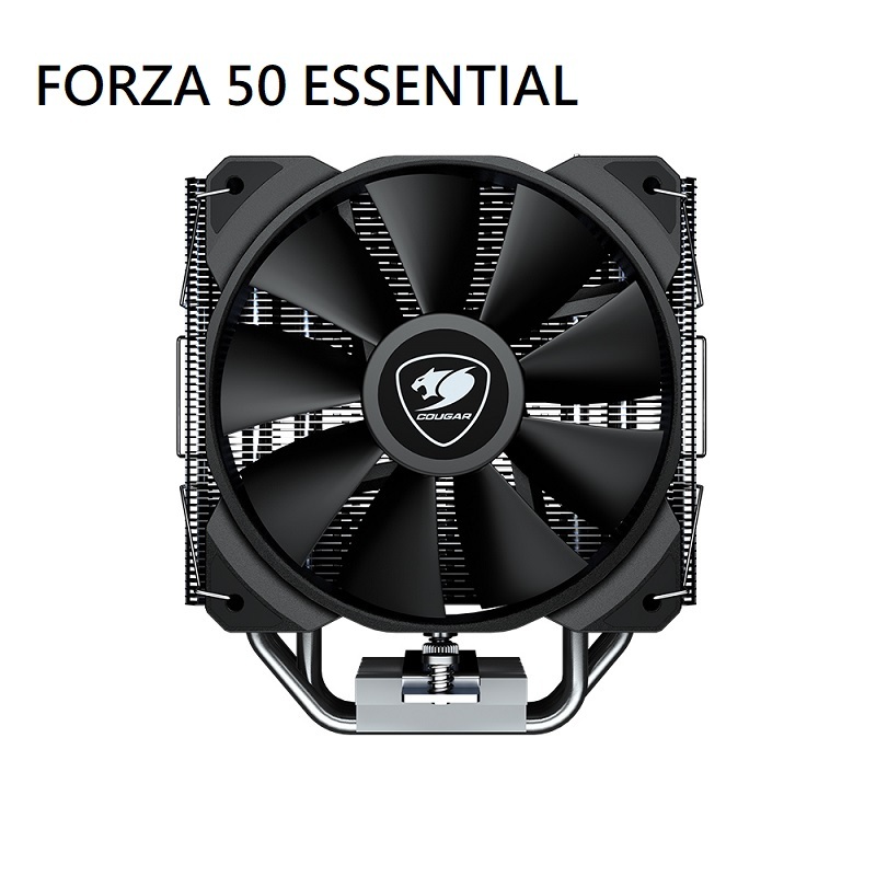 米特3C數位–COUGAR 美洲獅 FORZA 50 ESSENTIAL CPU散熱器 4導管(6mm)/高15.5cm