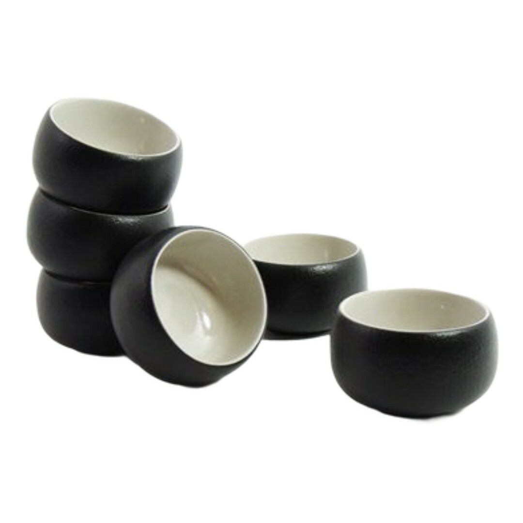 樂活陶器 茶韻杯禮 禪風黑