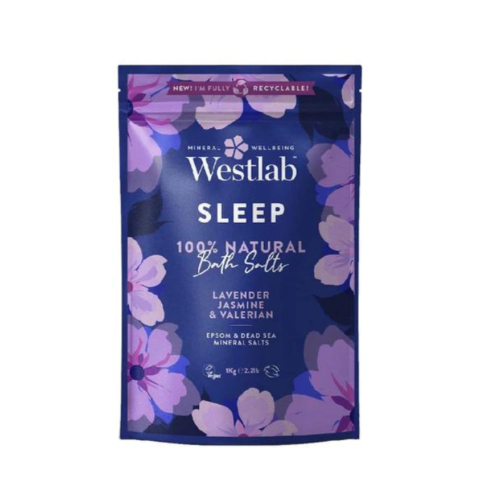 Westlab 安睡精油 礦物浴鹽(1KG)(80419)