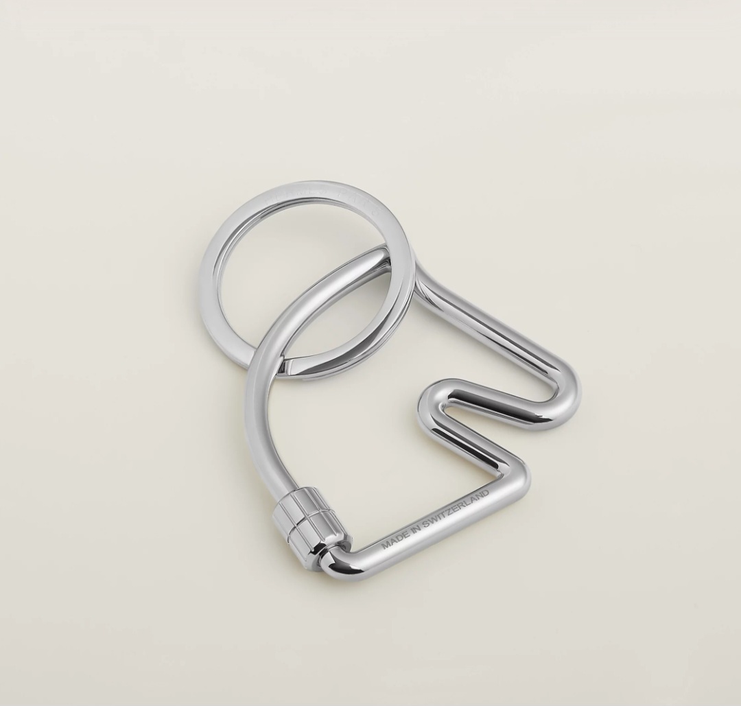 Hermes Cheval horse key ring
