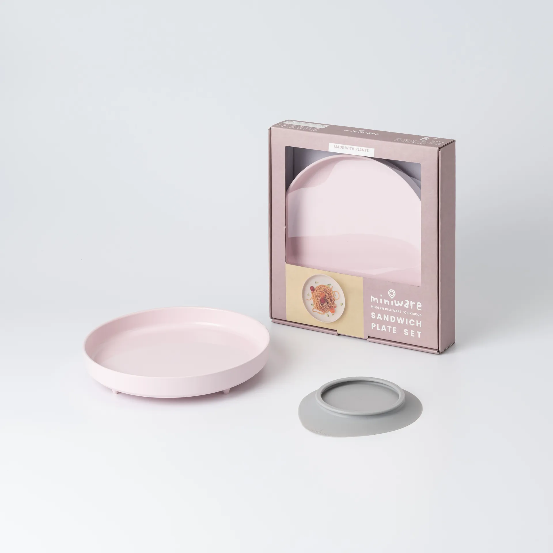 Miniware-天然聚乳酸麵包盤組 Sandwich Plate Set